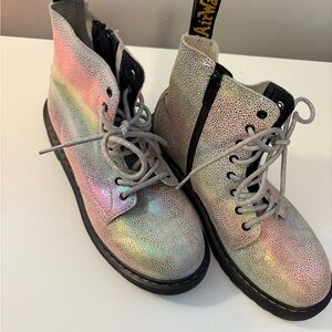Dr. Martens Girls 1460 Pascal Multicolor Combat Boots